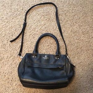 Kate spade black crossbody tote